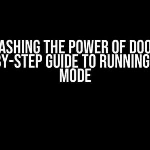 Unleashing the Power of DOORs: A Step-by-Step Guide to Running Batch Mode