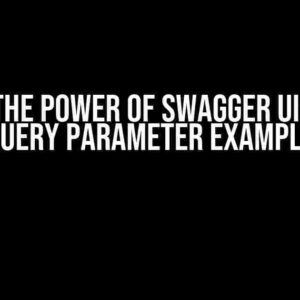 Unlock the Power of Swagger UI: Display Query Parameter Example